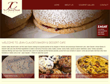 Tablet Screenshot of jeanclaudesbakery.com